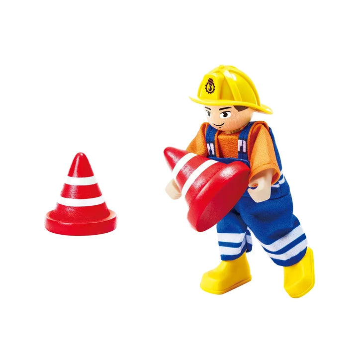 Hape Mobile Crane & Construction Set