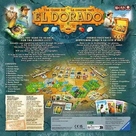The Quest for El Dorado - Family Game