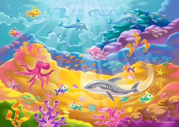 6, 8, 10, 12 pieces - How many can you count?