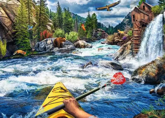 Whitewater Kayaking - 1000 Pieces