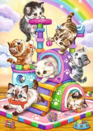 Playful Purr Babies - 35 pcs