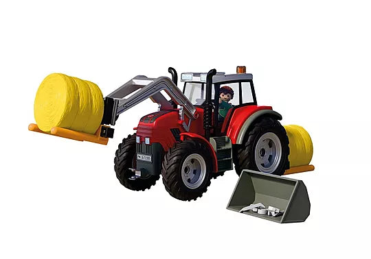 Playmobil - Large Tractor with Hay Bales