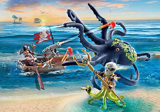 Playmobil -Battle against the Giant Octopus