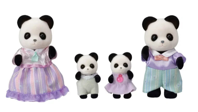 Calico Critters - Pookie Panda Family