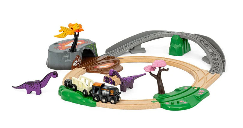 BRIO World Dinosaur Battery Train