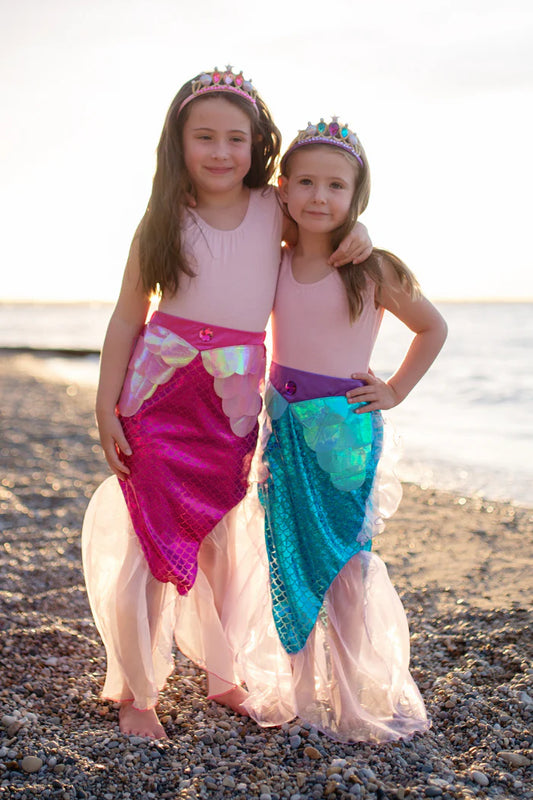 Great Pretenders - Mermaid Glimmer Skirt Set with Headband