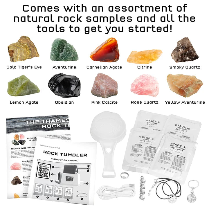 Essential STEM Tools: Rock Tumbler