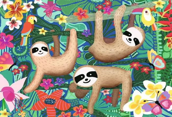 2x24 pieces - Koalas and Sloths