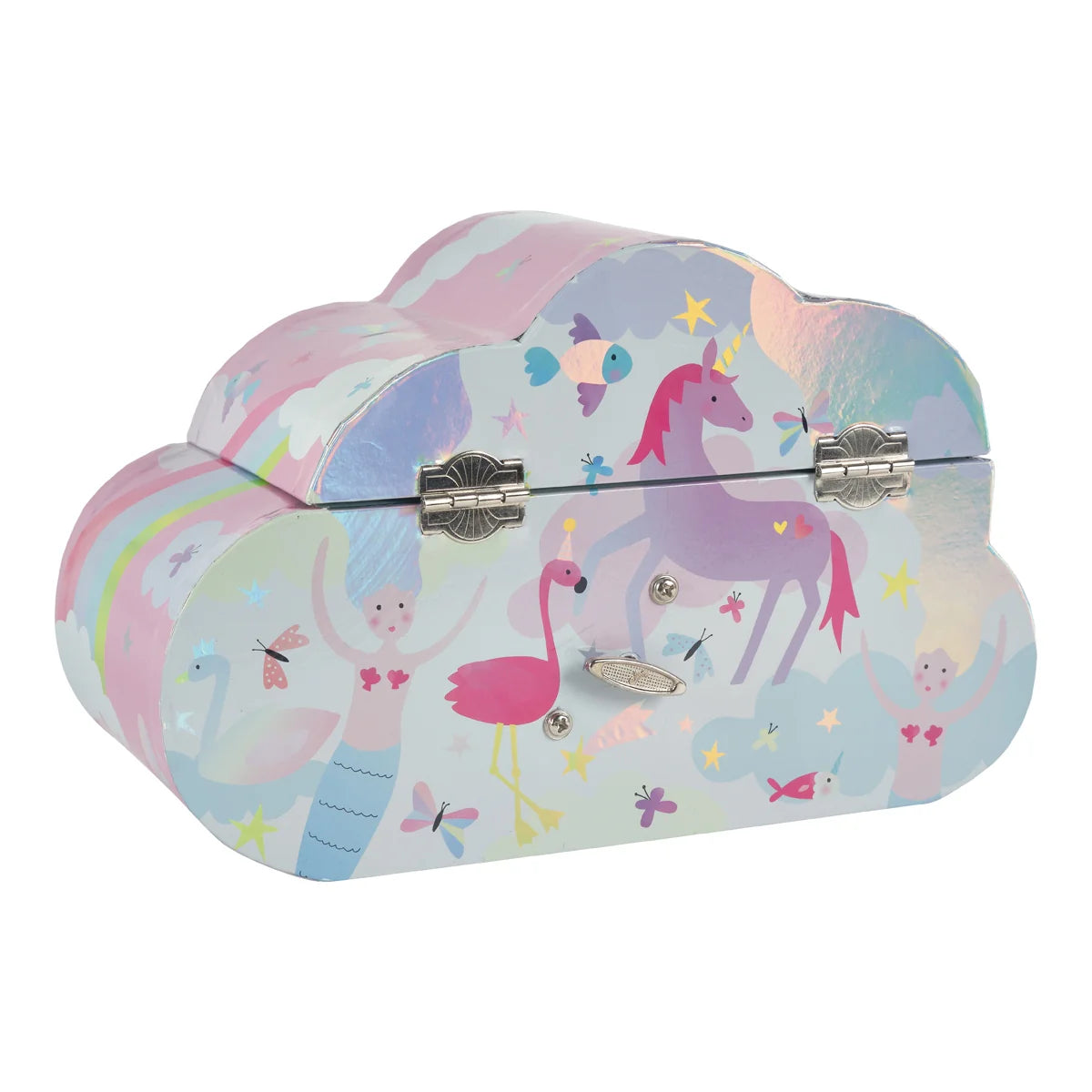 Musical Jewelry Box Cloud Shape - Fantasy