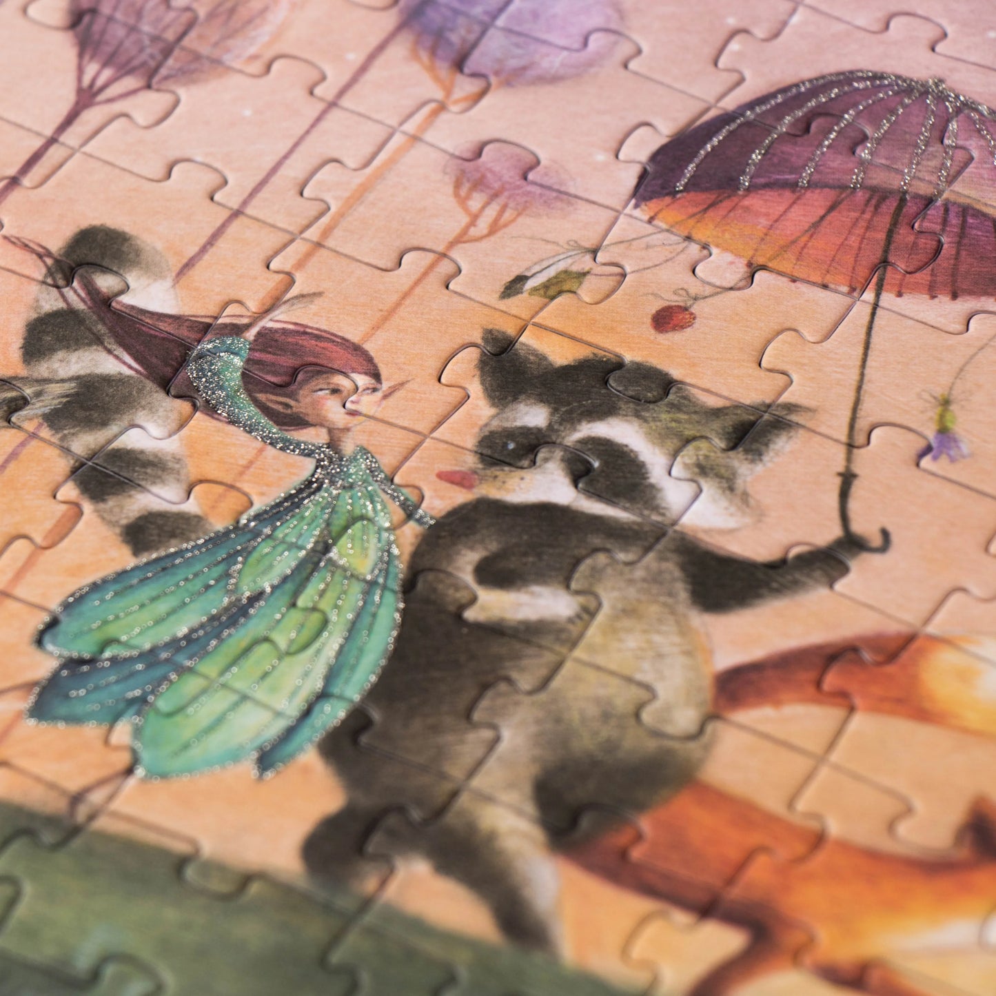 My Unicorn - Giltter puzzle - 350 Pcs