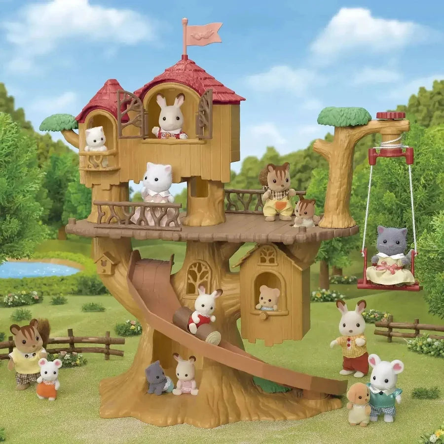 Calico Critters - Adventure Tree House Gift Set
