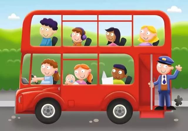 Children's puzzle 2, 3, 4, 5 pieces - Travel Far