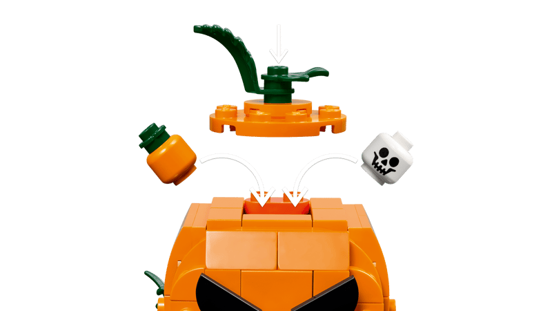 Lego - Jack-O'-Lantern Pickup Truck