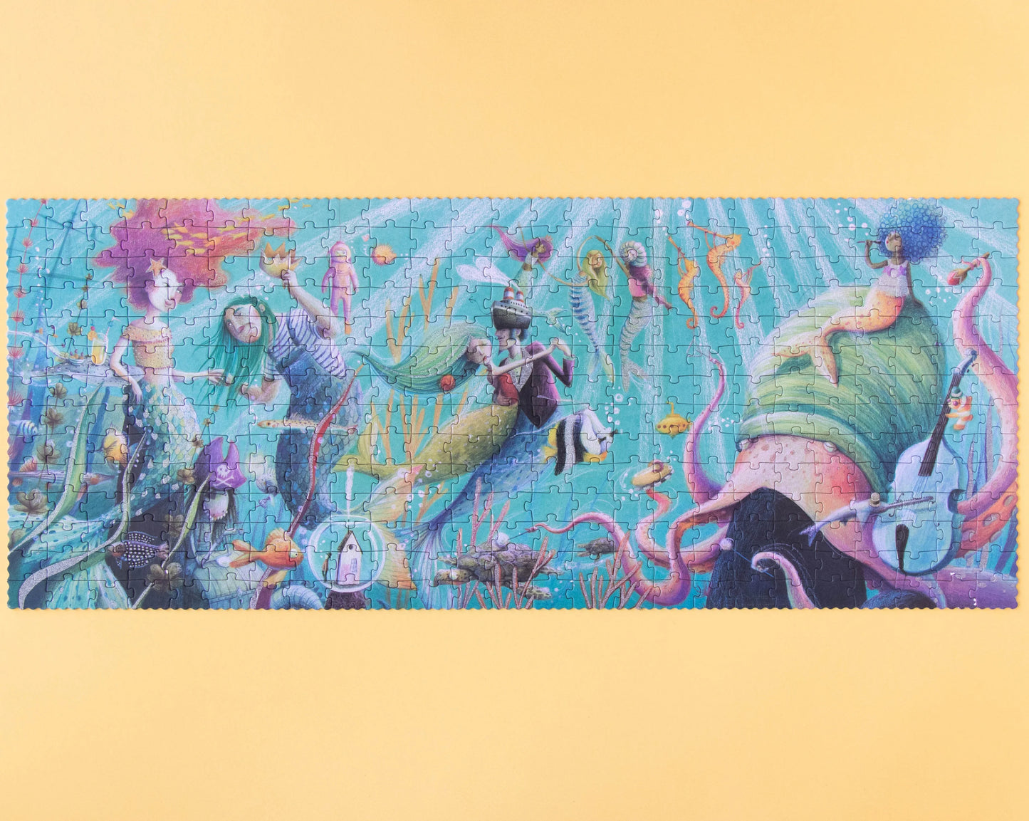 My Mermaid - Giltter puzzle - 350 Pcs (Copy)