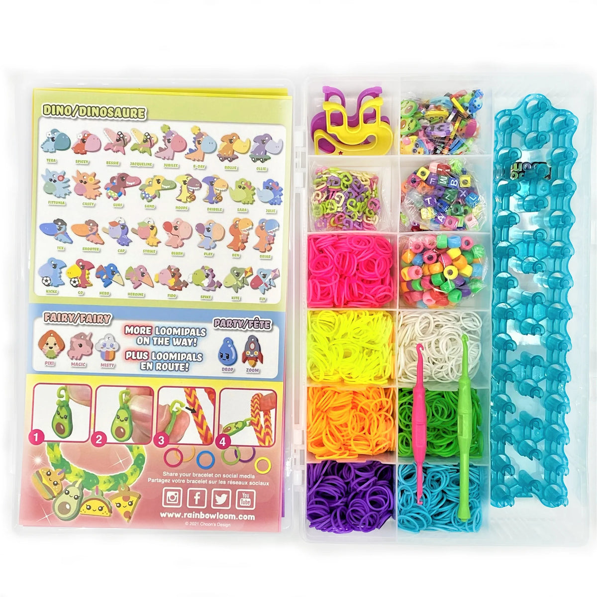 Rainbow Loom Loomi-Pal Mini Combo Set