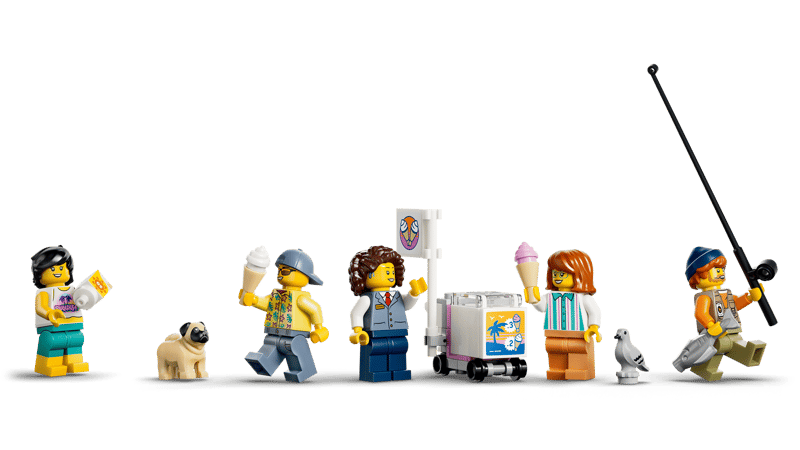 Lego - Yellow Backhoe Loader