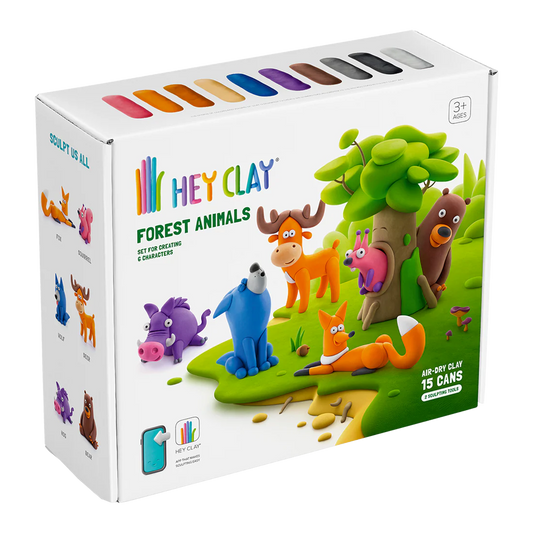 CLAY SET - FOREST ANIMALS
