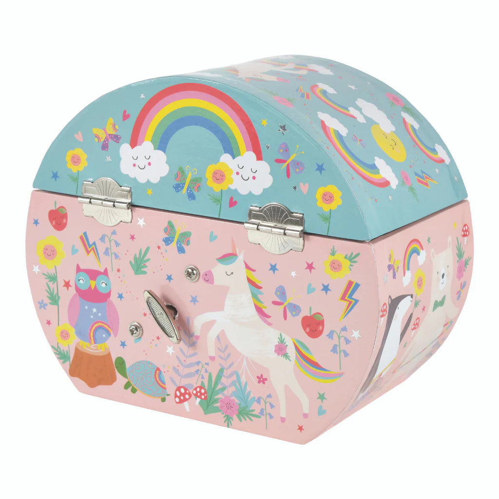 Musical Jewellery Box Cloud Shape - Fantasy