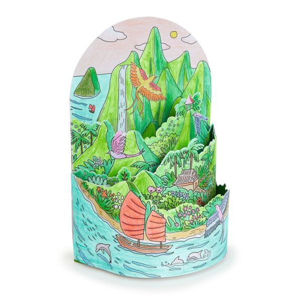 Colouring / On top… of my island