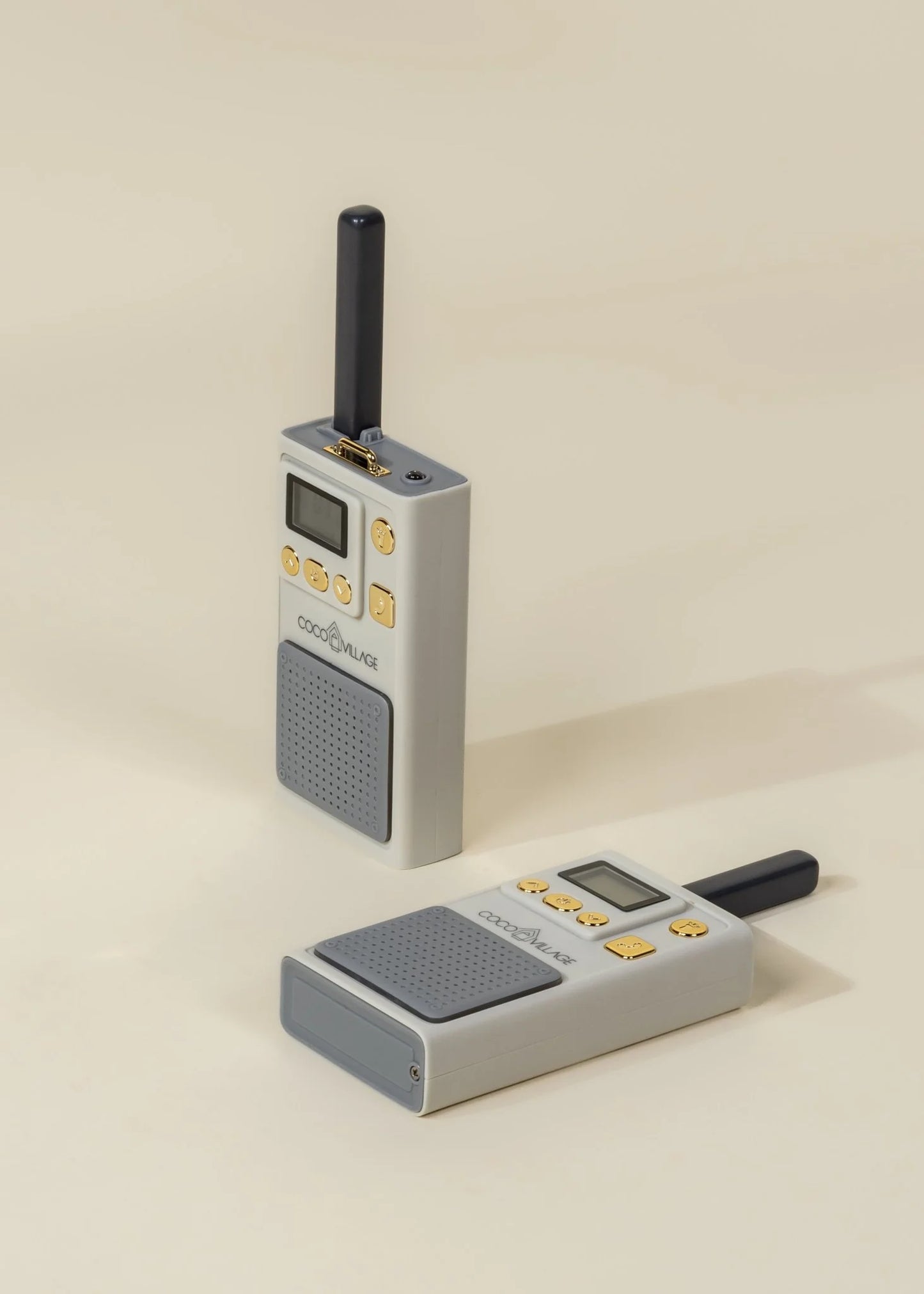 Coco Village Set of 2 Walkie Talkies - Beige