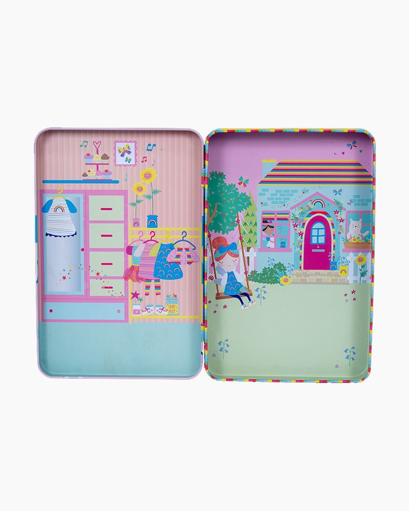 Rainbow Fairy Magnetic Playtime Tin
