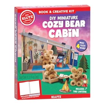 DIY Miniature Cozy Bear Cabin