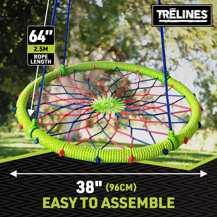 40”Round Disc Dreamcatcher Swing - Trelines