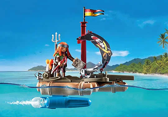 Playmobil - Pirate Raft with Treasure