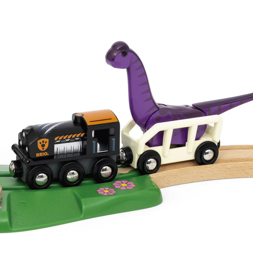 BRIO World Dinosaur Battery Train