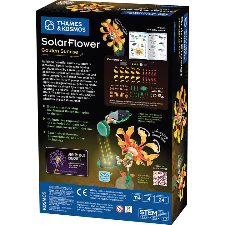 SolarFlower - Golden Sunrise
