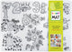 Table top coloring mat, numbers