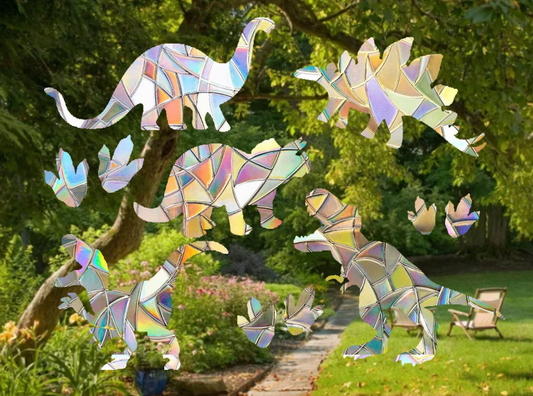 Dinosaur Shape Suncatcher Pack