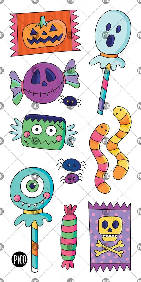Les bonbons d'Halloween