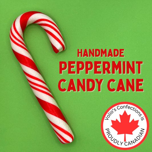 Peppermint Large Handmade Candy Canes