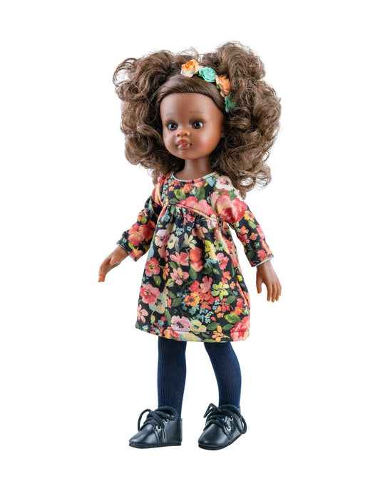Las Amigas doll - Nora with flowers dress - Paola Reina
