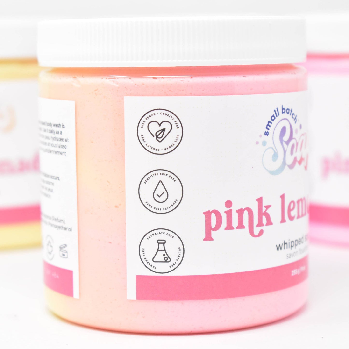 Pink Lemonade Whipped Soap