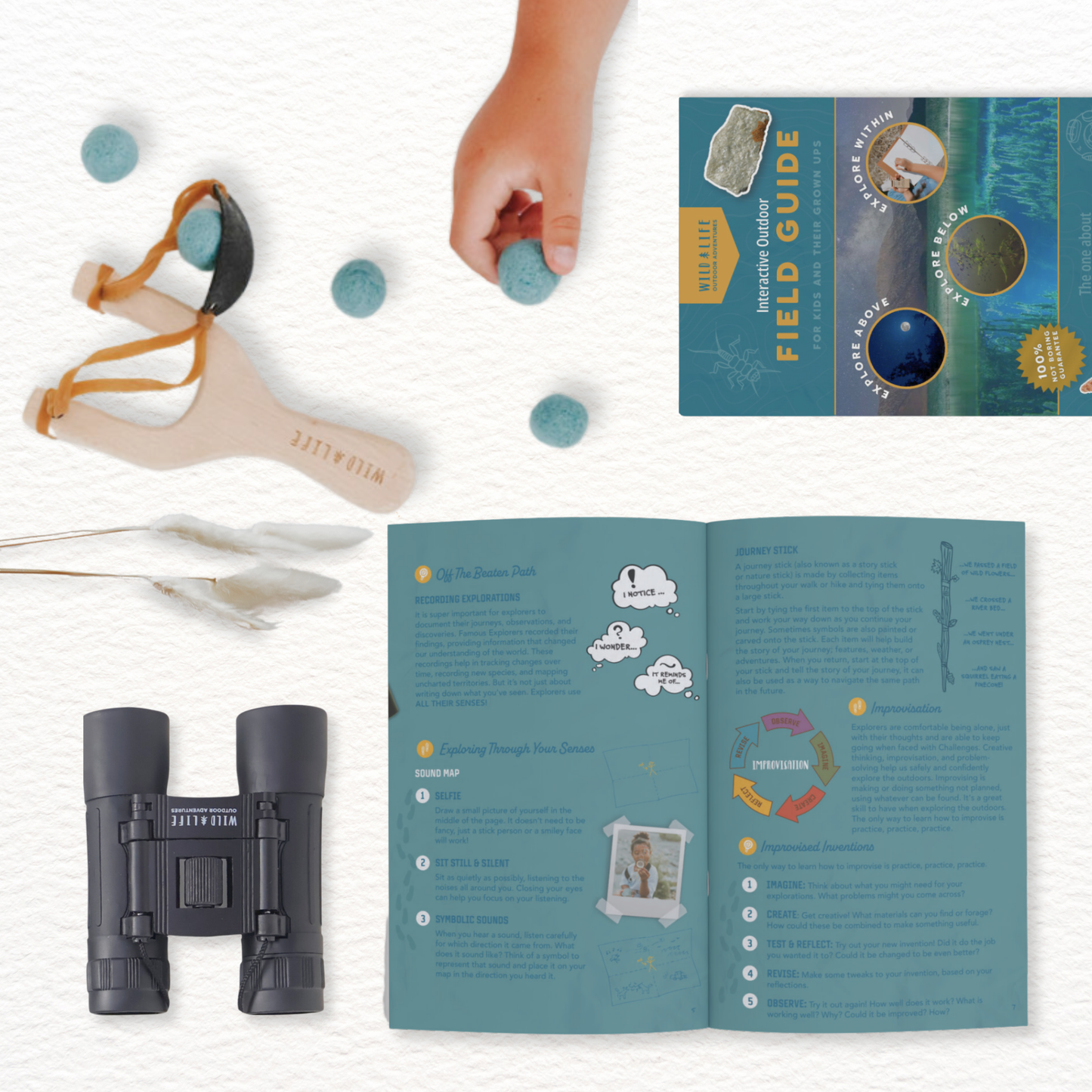 Kids Outdoor Adventure Kit Explorer STEM Nature Set