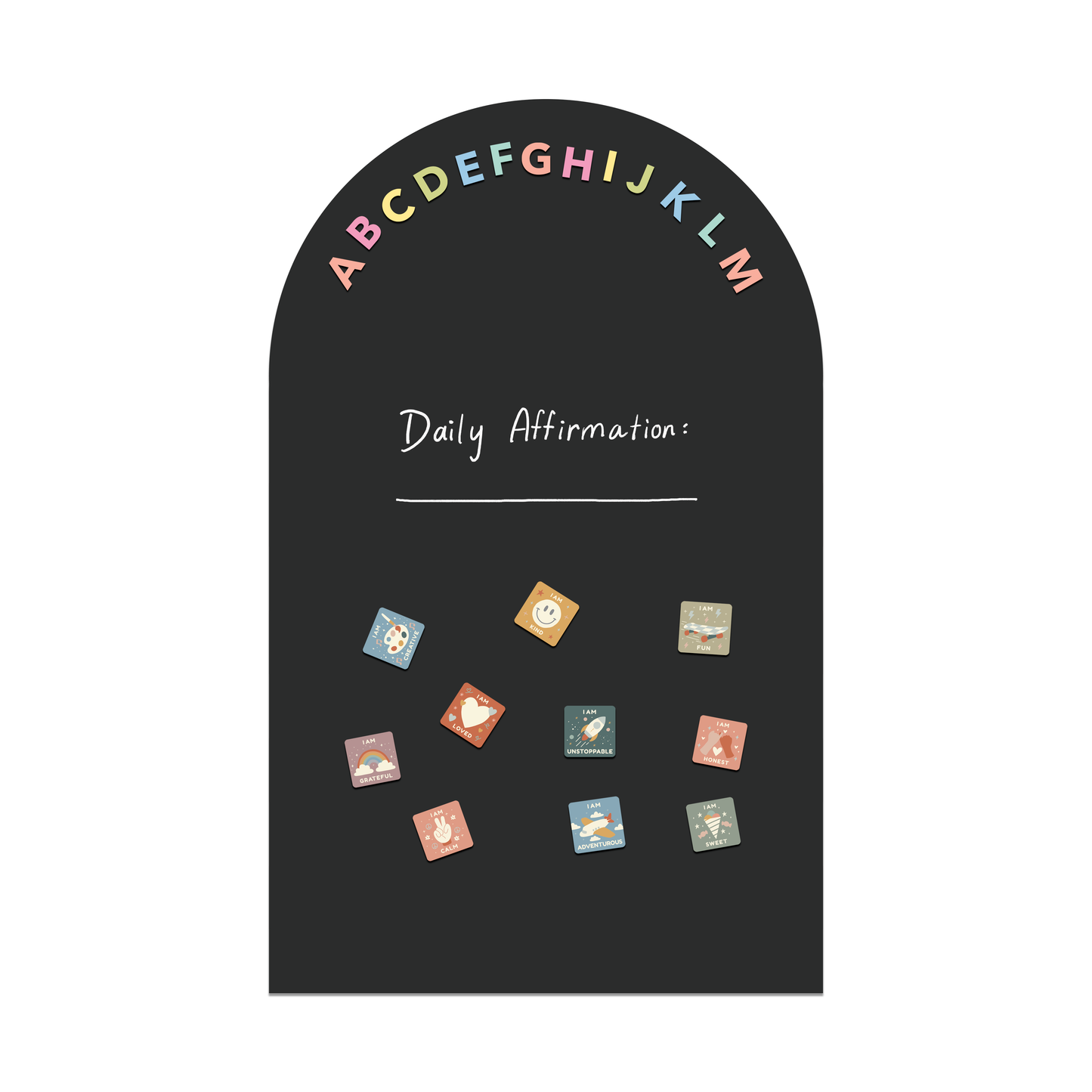 JUMBO Magic Playwall - Arch Magnetic Wall Decal for Kids