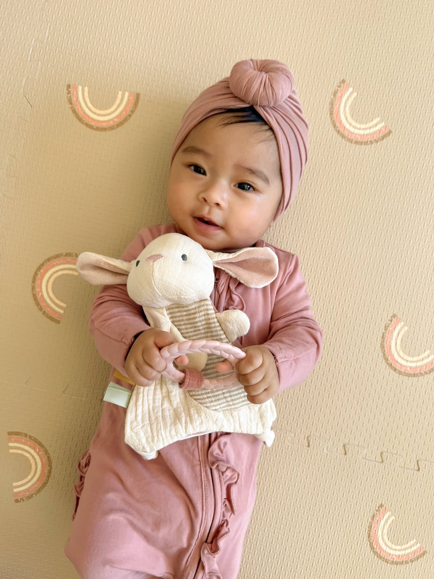 Bitzy Crinkle™ Sensory Toy With Teether