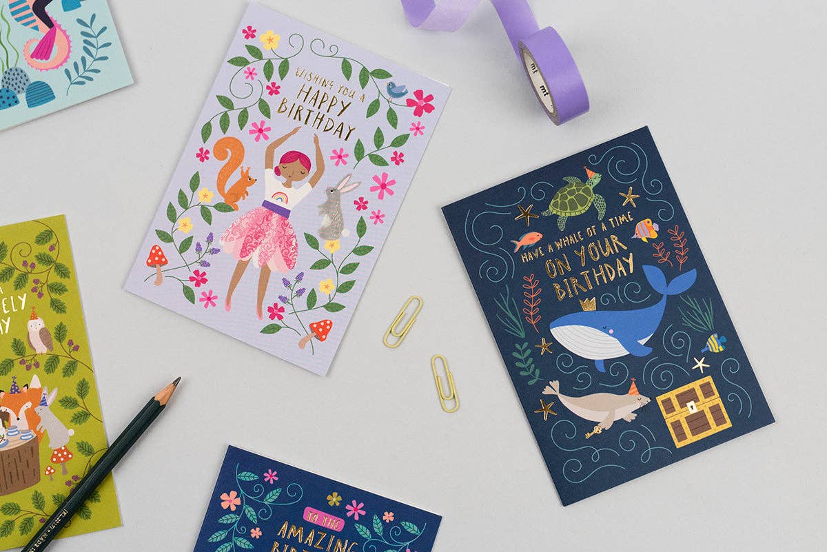 Whale of a Time Birthday Card