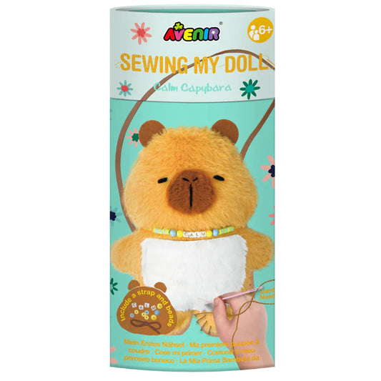 Avenir Sewing My Doll - Calm Capybara