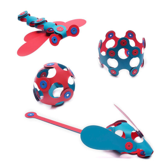 ITSY PACK – FLAMINGO/TURQUOISE (18PCS) – CLIXO