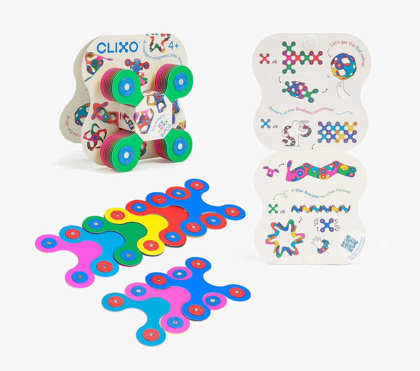 Clixo: Tiny & Mighty 9 Piece Set