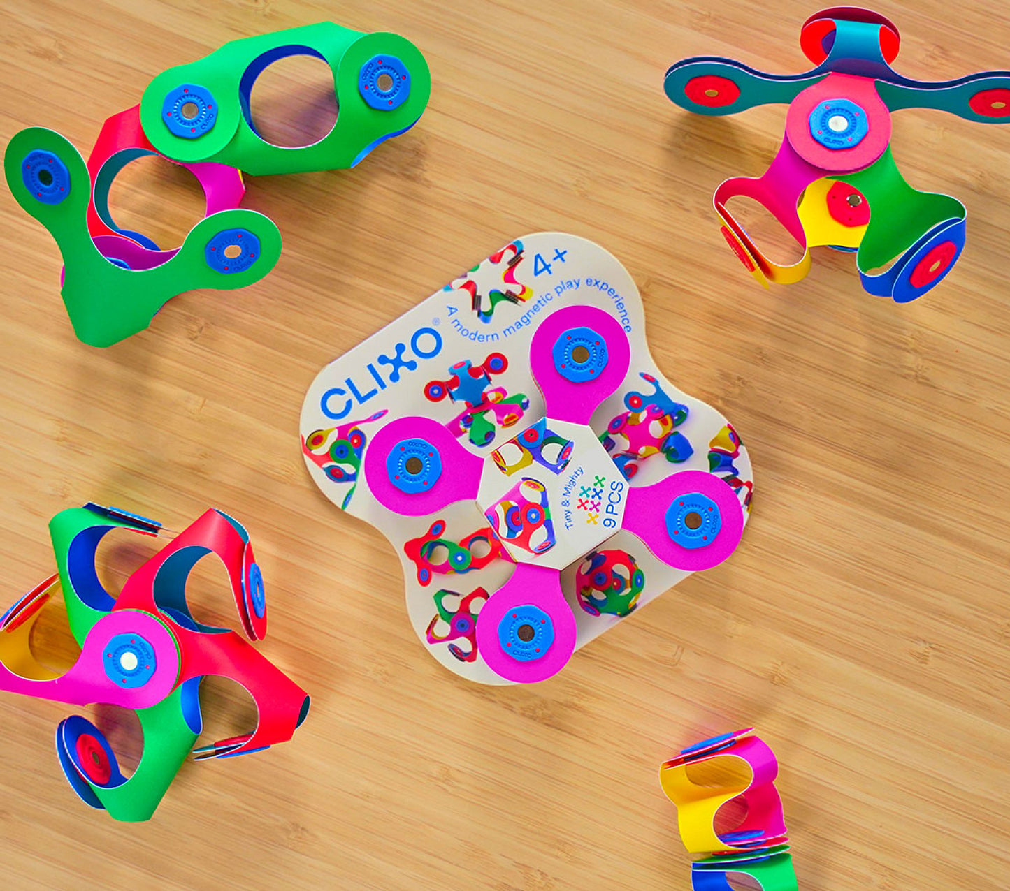 Clixo: Tiny & Mighty 9 Piece Set