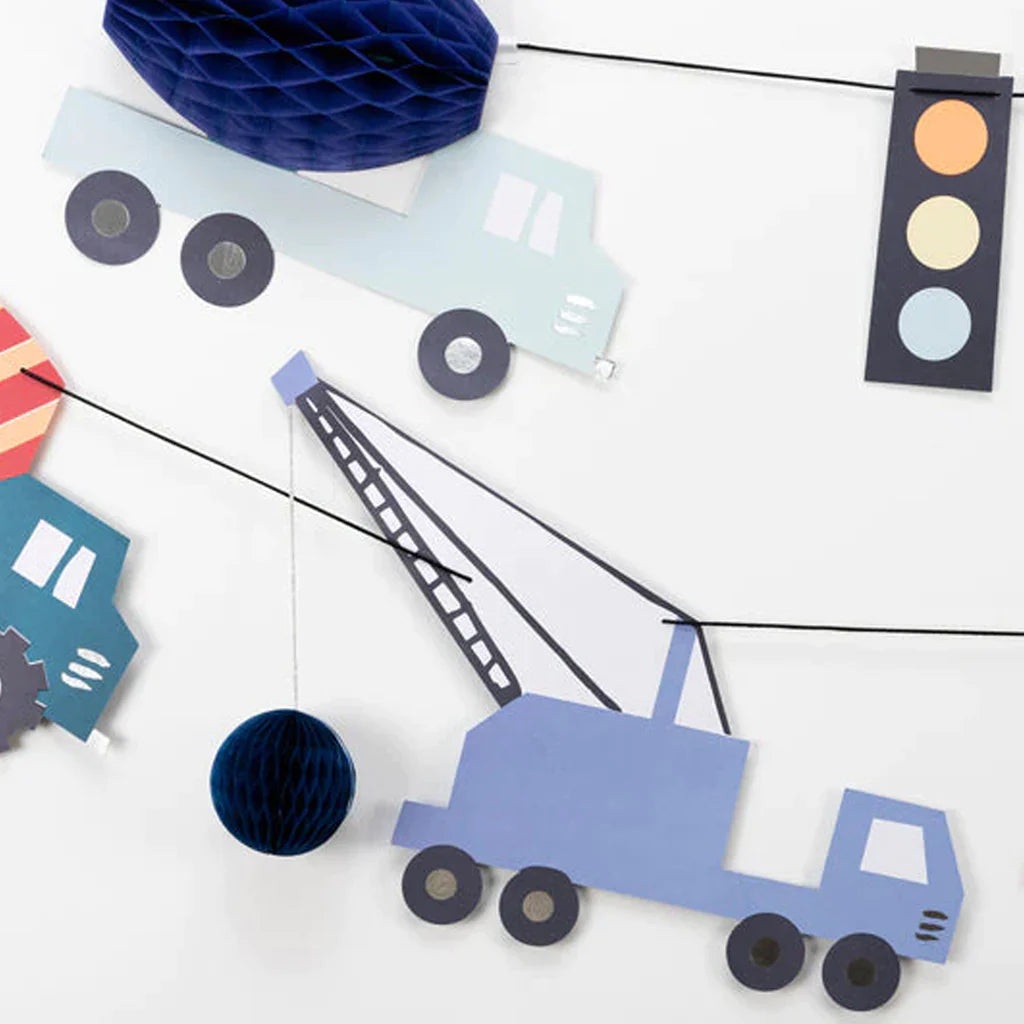 Construction Party Garland