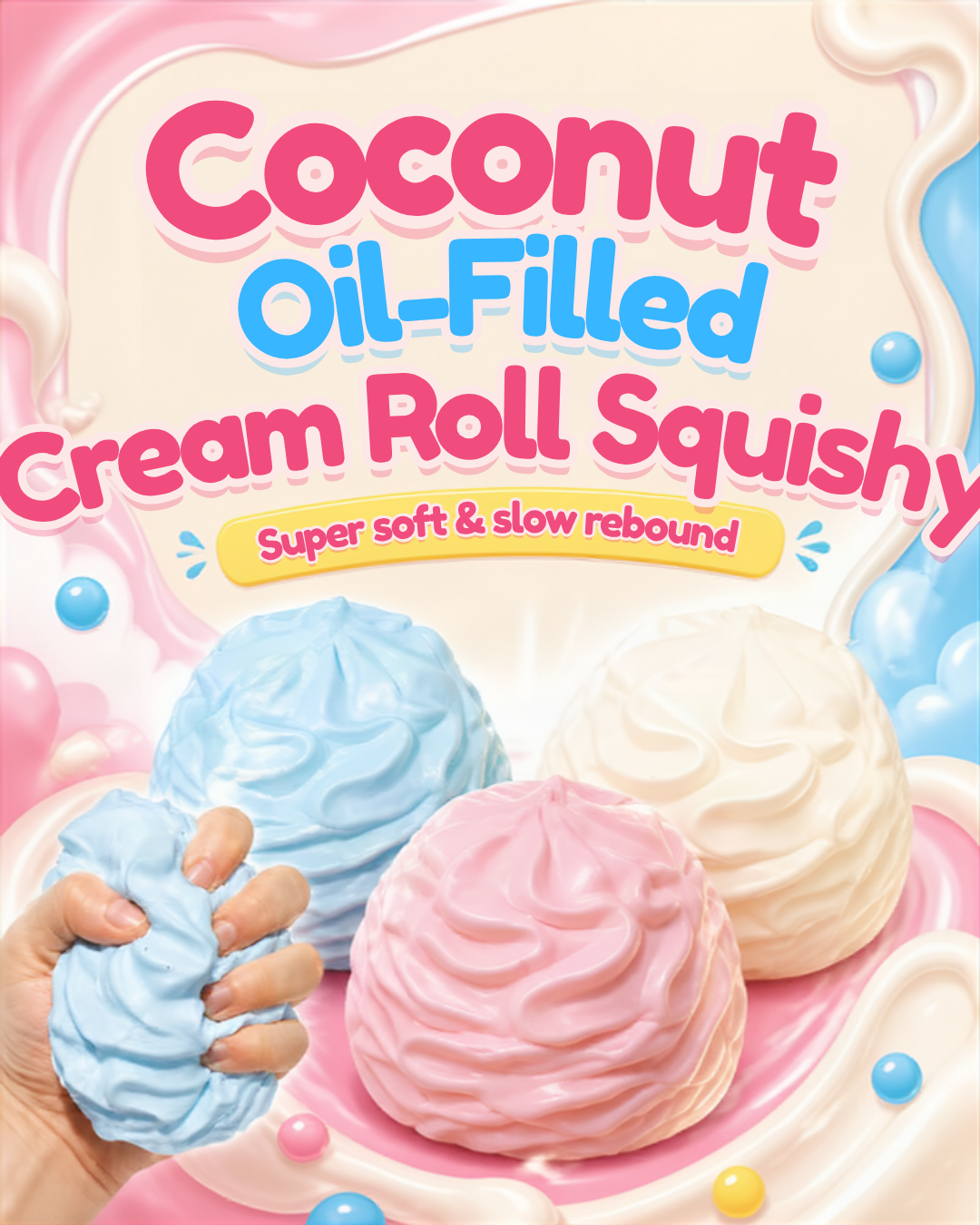 CREAM ROLL SQUISHY