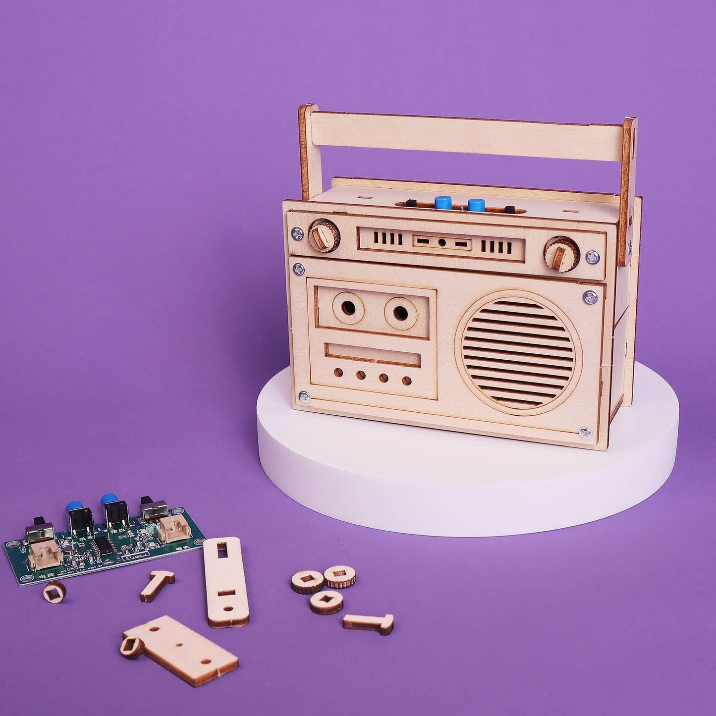 60 Seconds Voice Recorder DIY Kit, STEM Toy for Kids