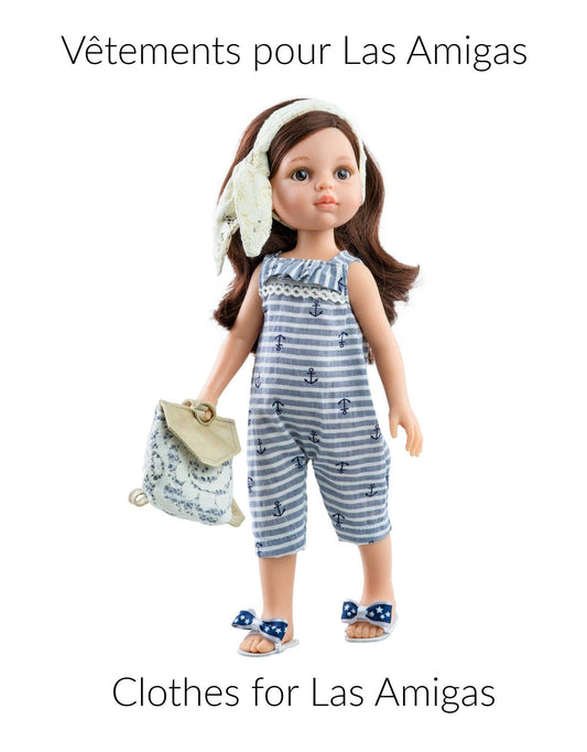 Las Amigas doll clothes - Beach set - Paola Reina