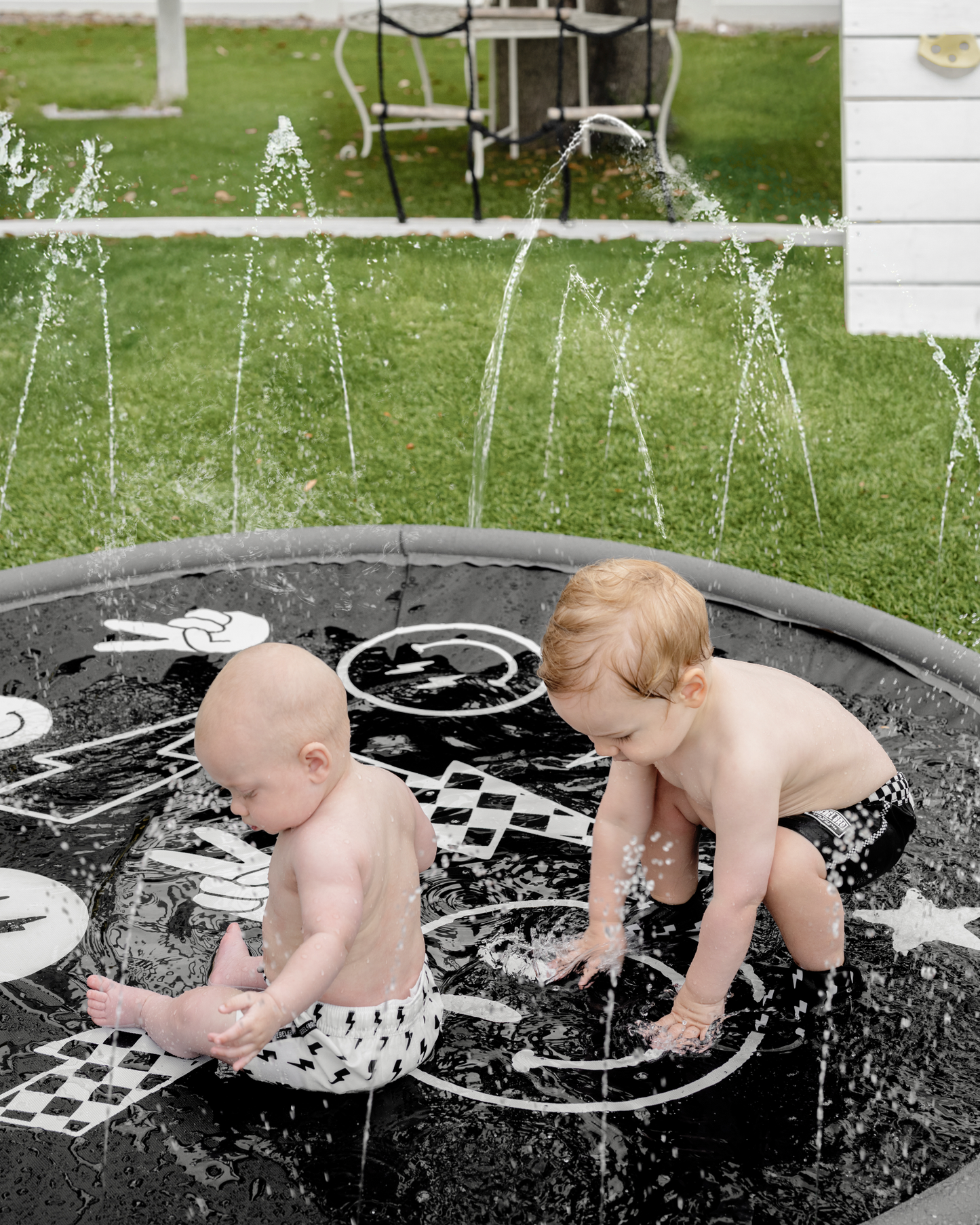Cherrypick Sprinkler Splash Pad for Kids - Oversized Backyard Sprinkler