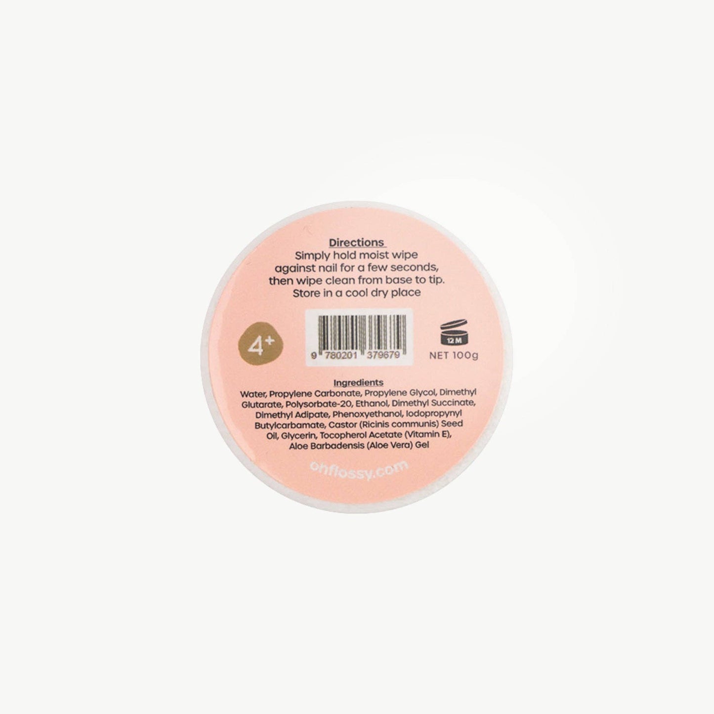 Oh Flossy Christmas Gingerbread House Mini Mani Set